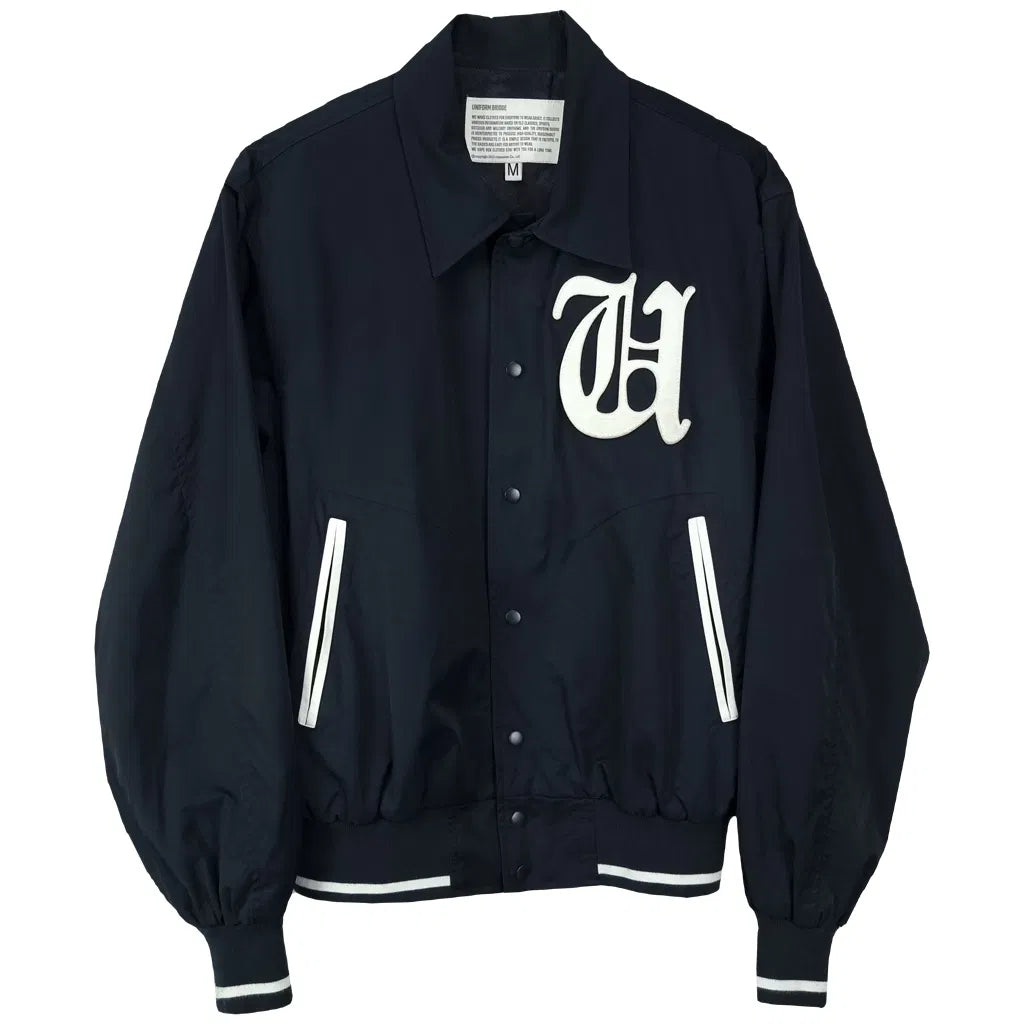 Uniform Bridge Nylon Shell Varsity Jacket (Size M)