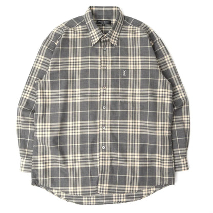 Yves Saint Laurent Vintage Check Shirt (Size 105)
