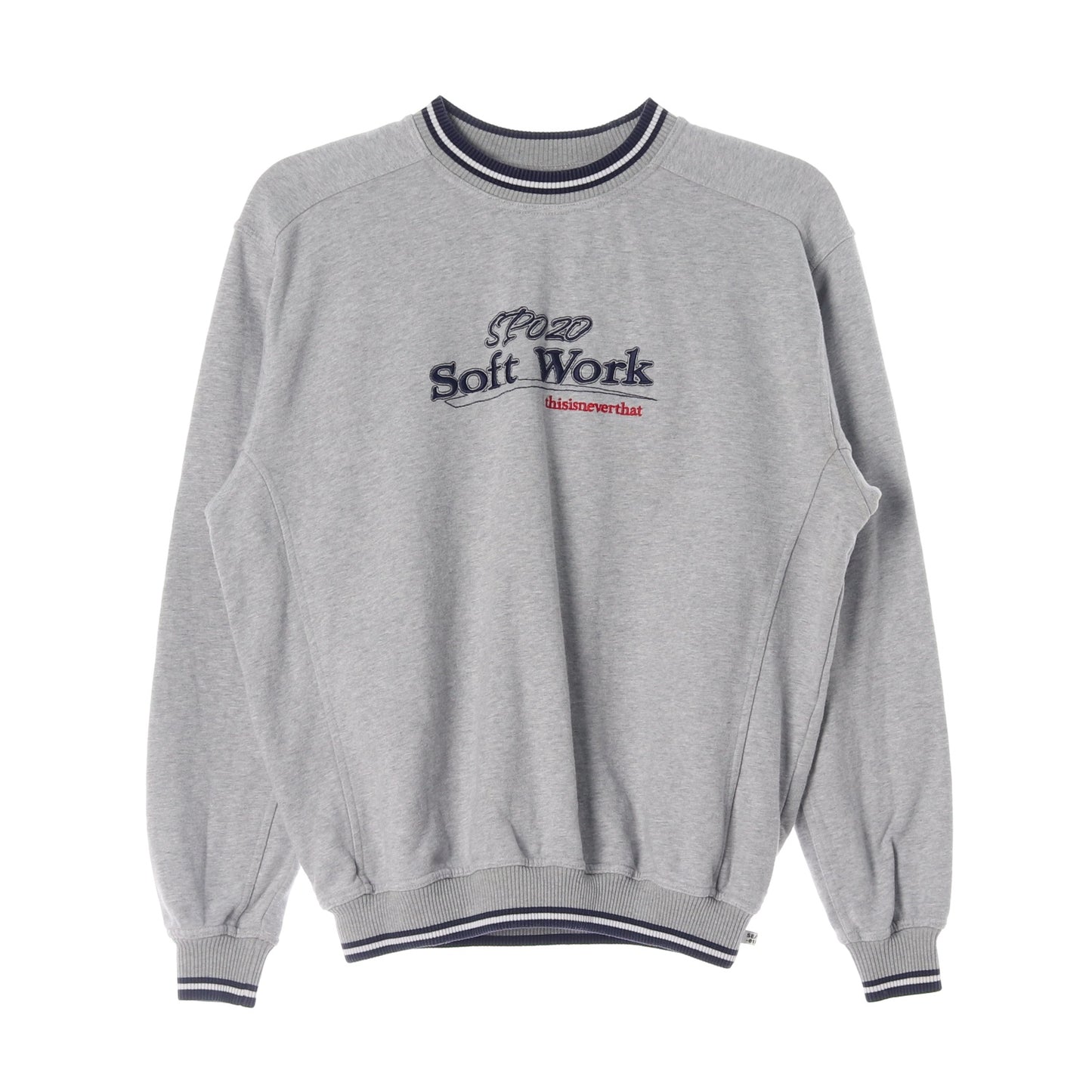 thisisneverthat Grey Crewneck Sweatshirt (Size M)