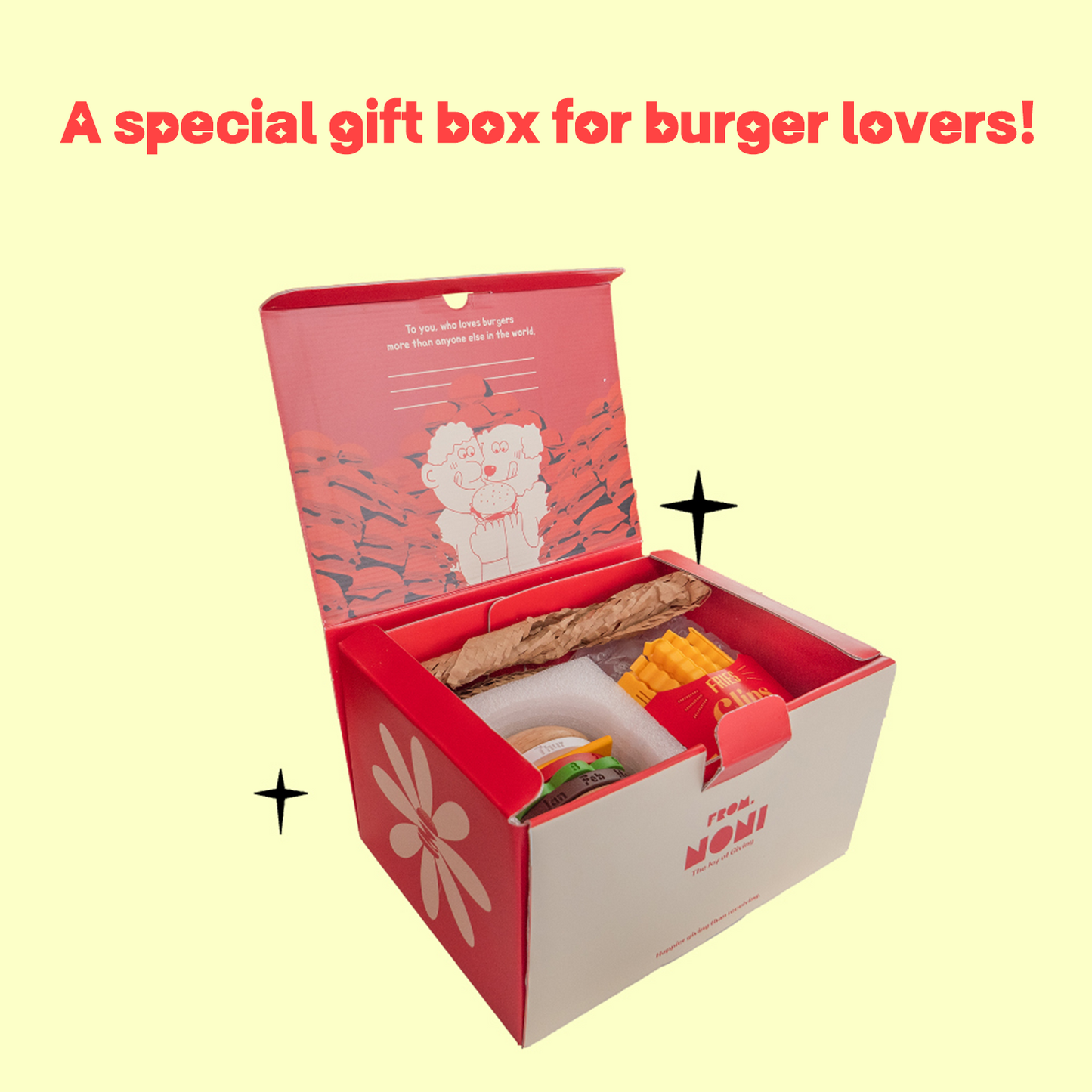 For Burger Lovers Gift Box