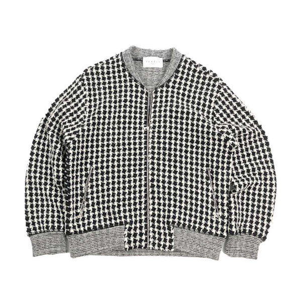 Sandro Pattern Knit Jacket (Size 1)