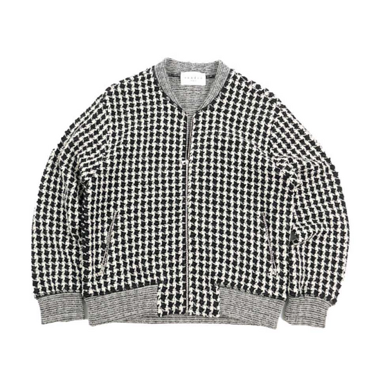 Sandro Pattern Knit Jacket (Size 1)