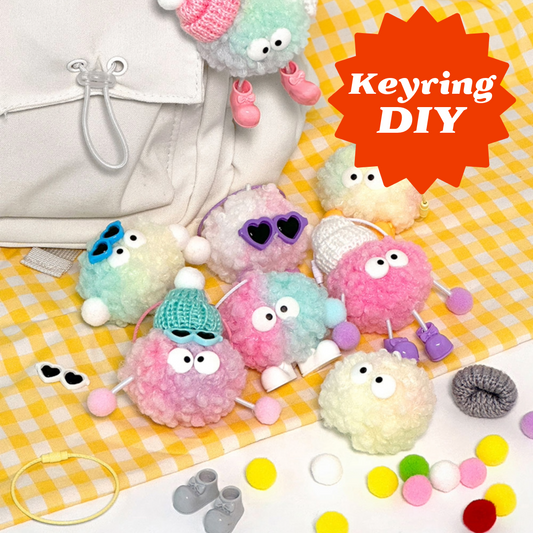 Cloud Cotton Candy Dolls DIY Kit 4