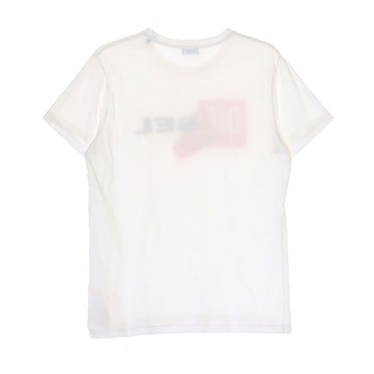 DIESEL Big Logo Short Sleeve T-Shirt (Size L)