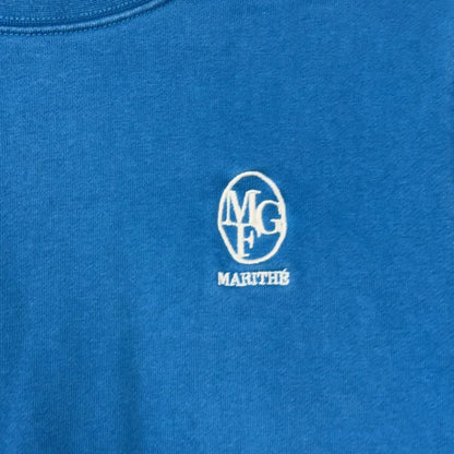 Marithé François Girbaud Logo Blue Sweatshirt (M)