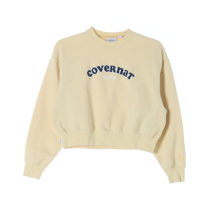COVERNAT Yellow Drop-Shoulder Sweatshirt (S)