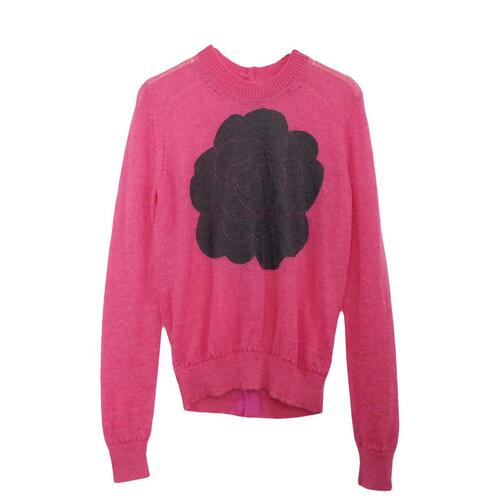 Comme des Garçons Pink Lightweight Knit Sweater