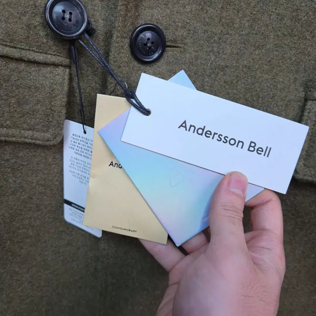 [New]Andersson Bell Matia Military Robe Coat - Khaki (S)