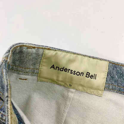 Andersson Bell Digital Print Denim Jeans (Size 33)