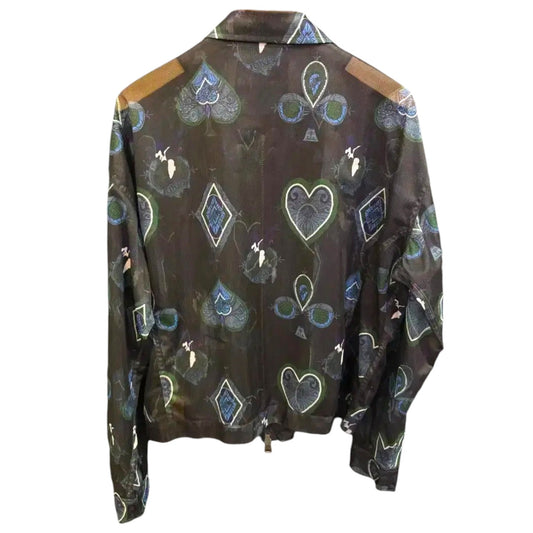 Andersson Bell Sheer Mesh Zip-Up Jacket (L)