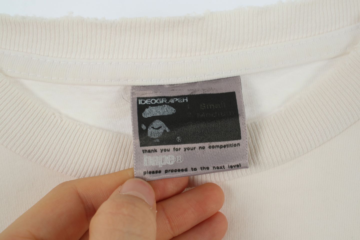 BAPE Reworked Crop Short Sleeve T-Shirt (Size S)