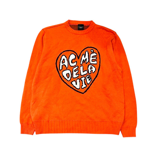 ACME DE LA VIE Orange Knit Sweater (Size 1)