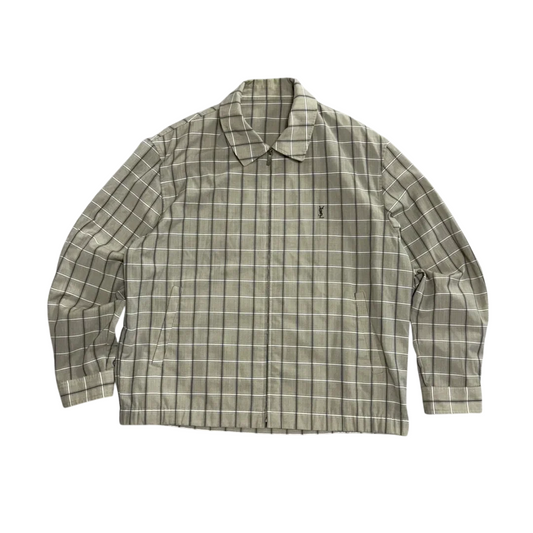 Yves Saint Laurent Vintage Check Jacket (Size 105)