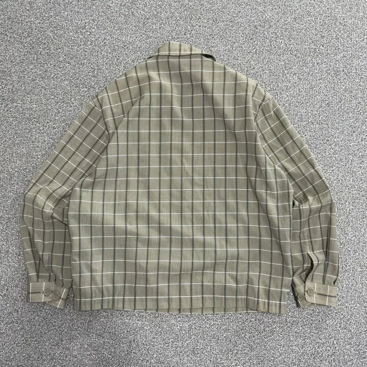 Yves Saint Laurent Vintage Check Jacket (Size 105)
