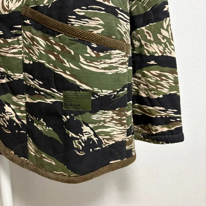 DIAFVINE Tiger Camo Ripstop Quilted Jacket (Size 38)