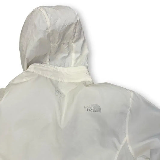 The North Face White Windbreaker Jacket (L)