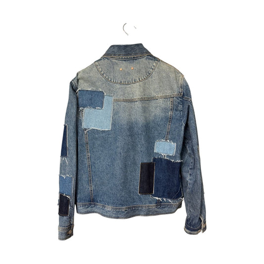 Andersson Bell Patchwork Denim Jacket (Size L)