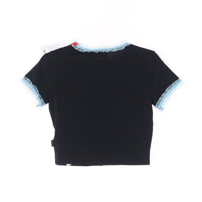 KIRSH Black Cotton T-Shirt (S)