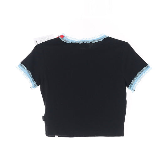 KIRSH Black Cotton T-Shirt (S)