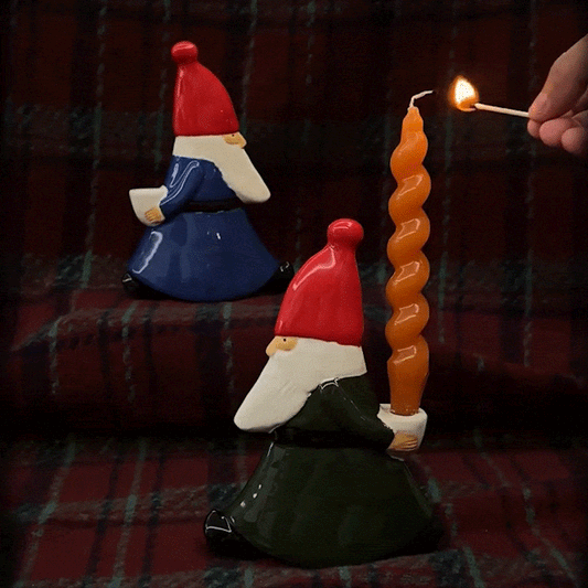 Santa Claus Candle Holder