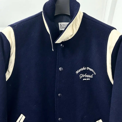 Marithe François Girbaud Wool Varsity Jacket (Size M)