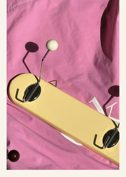 3 Hooks Retro Solid Wood Hook Rack