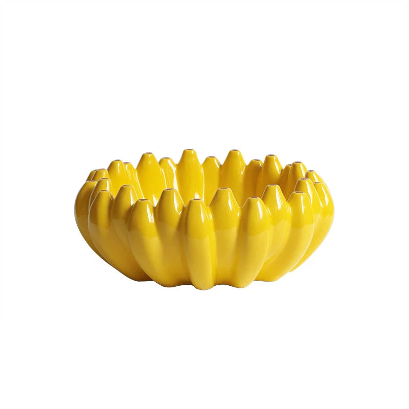 Banana Ceramic Fruit Bowl