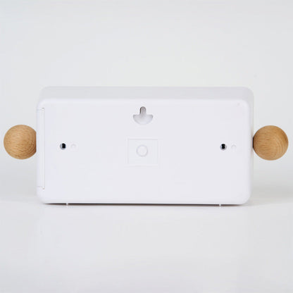 Retro Flip Clock with Ball Accents