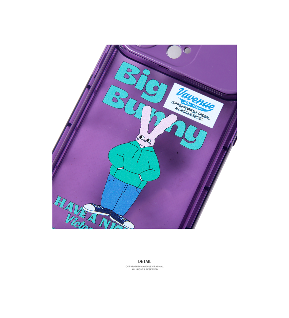 Big Bunny Mirror iPhone Case