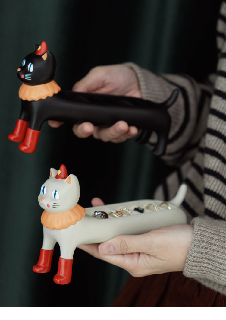Circus Cat Ring Holder