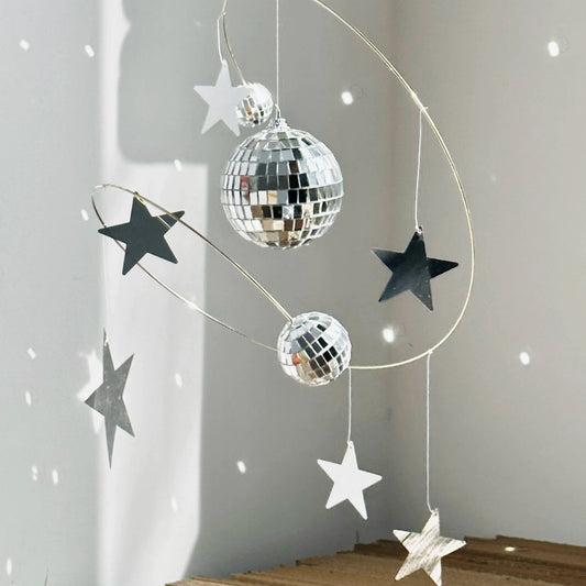 Original Spotted Sunshine Catcher Planet Charm Cosmic Starry Sky Reflective Light Ball Disco Balance Charm