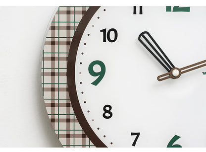 Grid Whisper Wall Clock