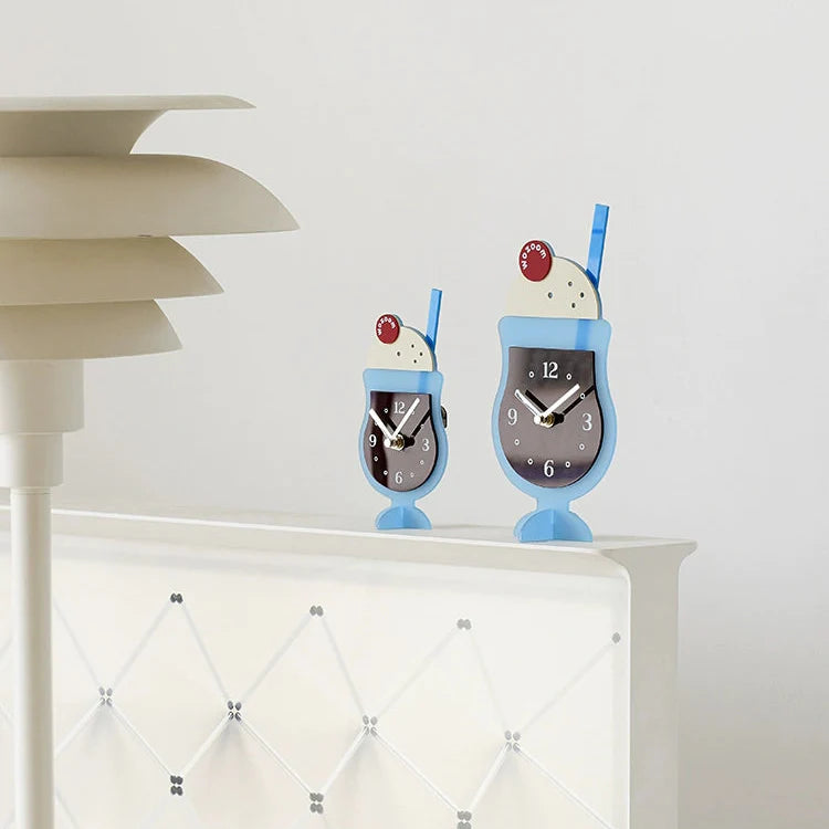 Ice Cream Parfait Desk Clock