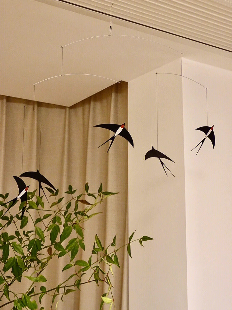 Flying Swallow Mobile