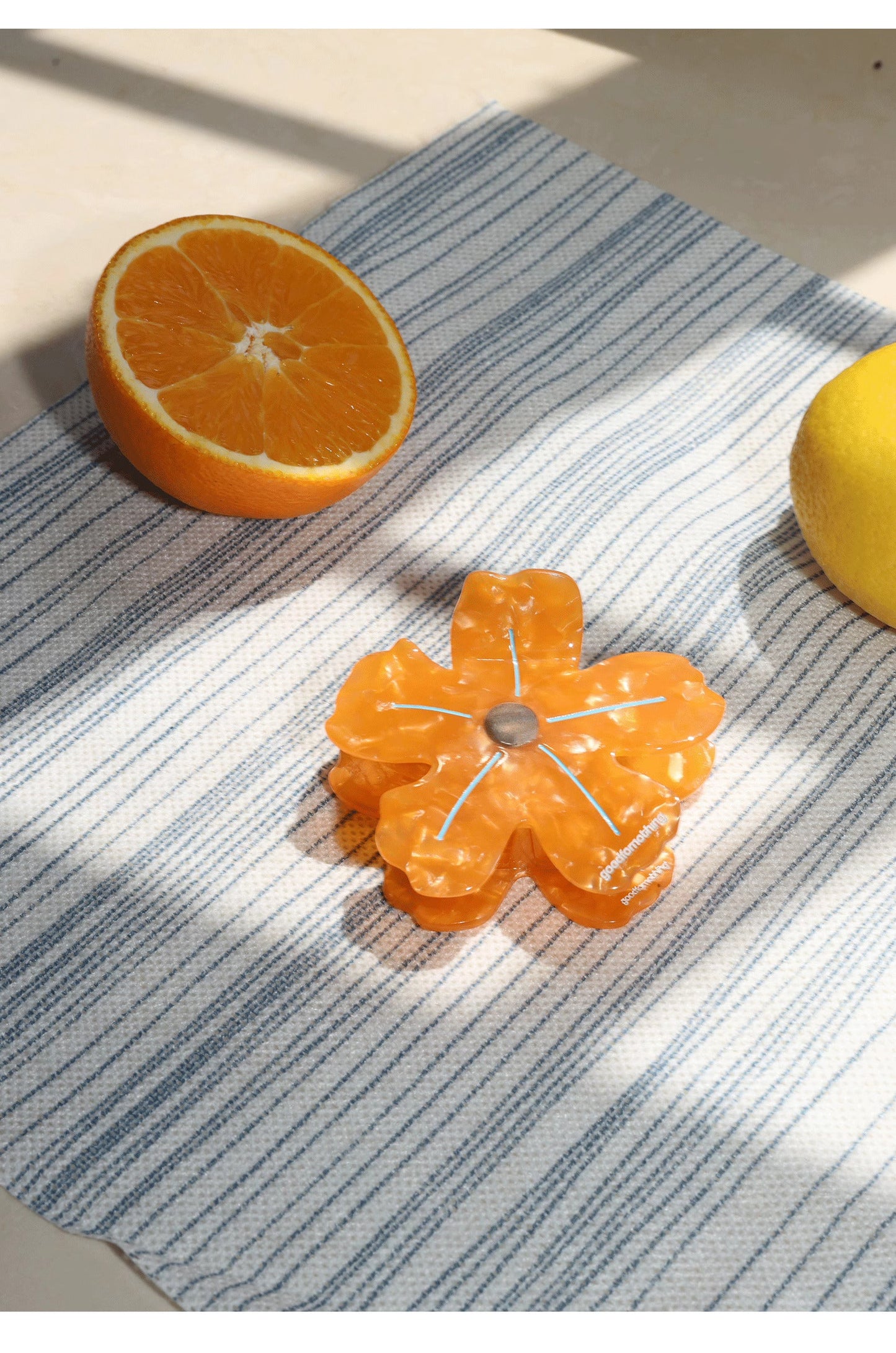Original Floral Acetate Claw Clip