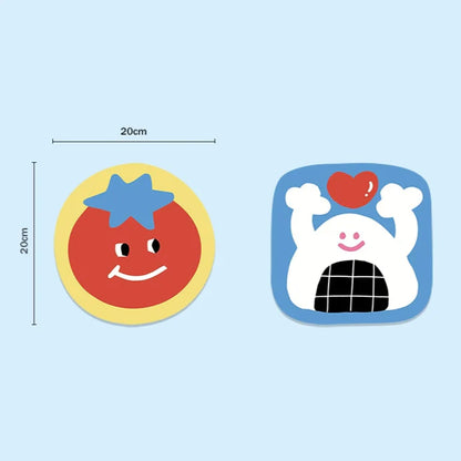 Tomato Silicone Coaster & Table Mat