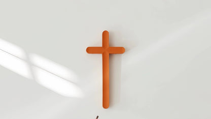 Wall-Mounted Cross Art – with Sticker