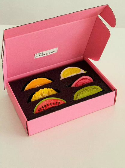 Colorful Fruit Slice Chopstick Rests