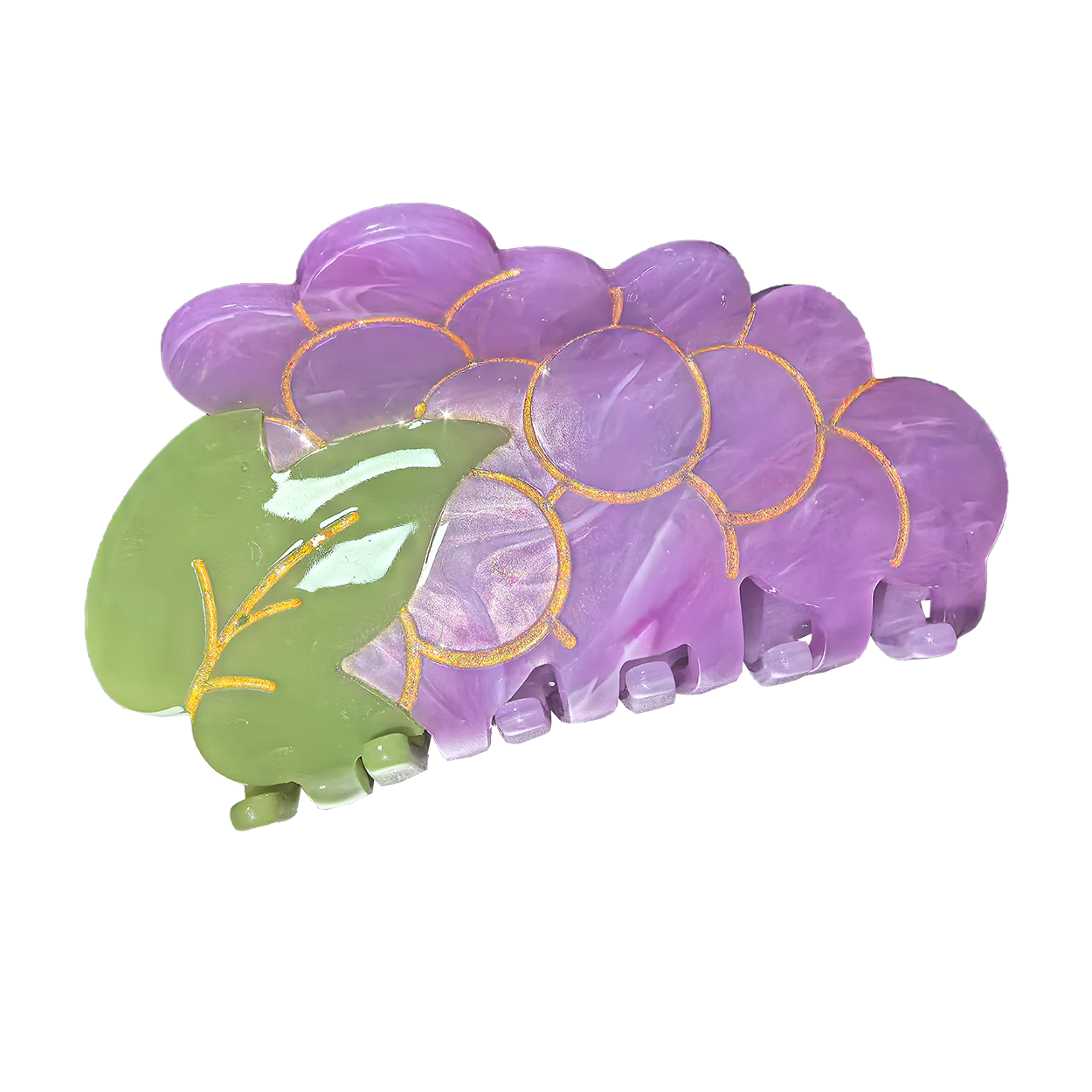 Y2K Cute Fruit & Veggie Face Claw Clips