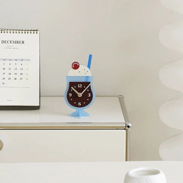Ice Cream Parfait Desk Clock