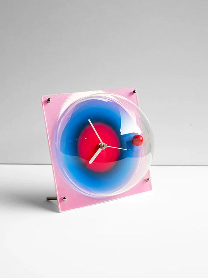 Space Age Gradient Dome Clock