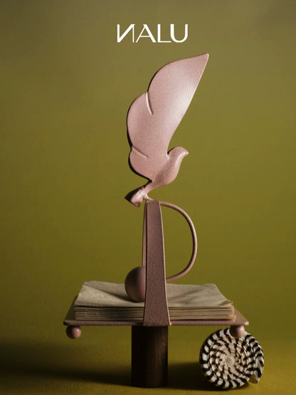 Stray Birds Metal Napkin Holder