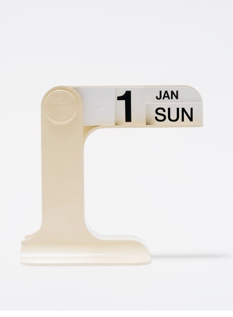 Nordic Retro Flip Desk Calendar