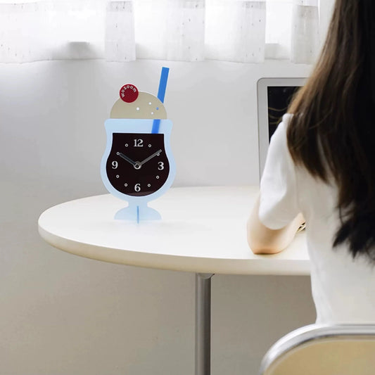 Ice Cream Parfait Desk Clock