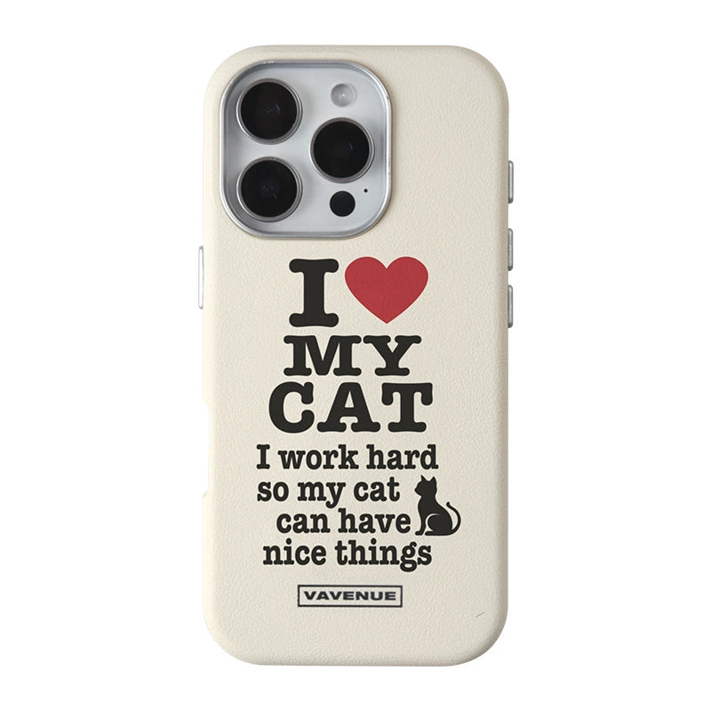 I Love My Dog iPhone Case
