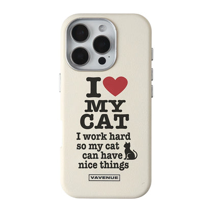 I Love My Dog iPhone Case