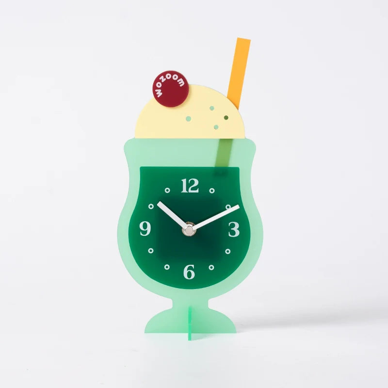 Ice Cream Parfait Desk Clock