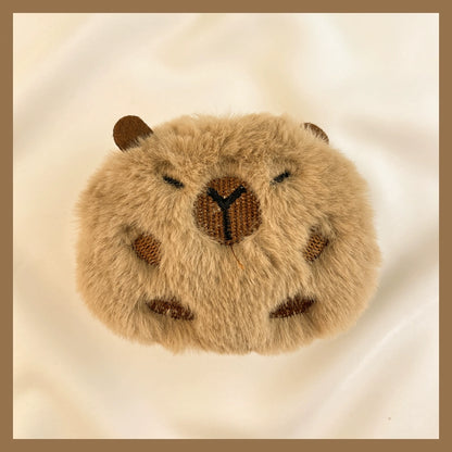 Fluffy Capybara AirPods Case