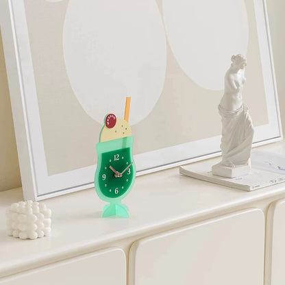 Ice Cream Parfait Desk Clock