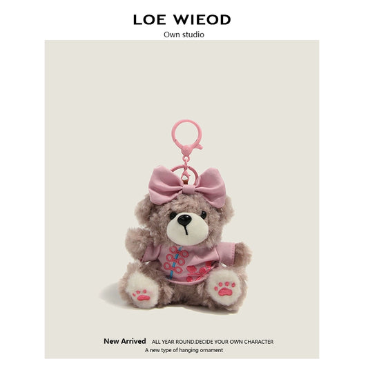 Chinese Hanfu Bear Plush Keychain